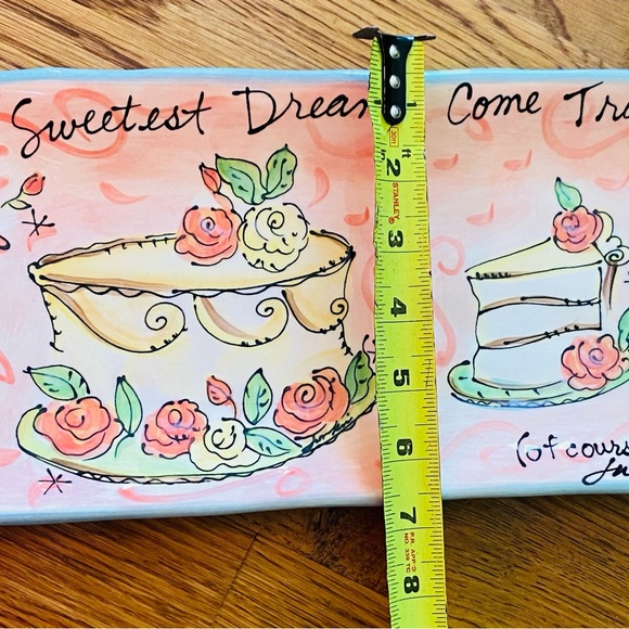 Julia Junkin Birthday/Wedding Cake Rectangular Serving Tray - Picture 4 of 6